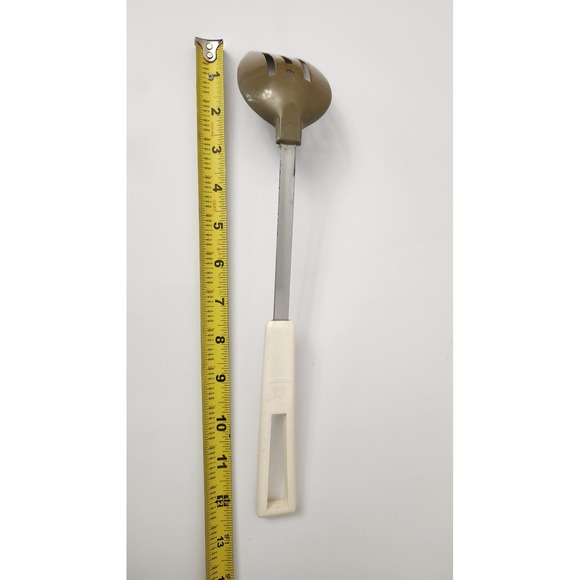 Vintage HOAN Slotted Spoon Spatula Utensil Nylon Retro Kitchen made in Hong Kong - Picture 7 of 7